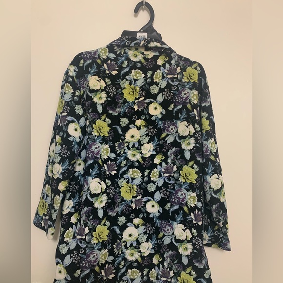 Small Oversized blazer floral print - Picture 2 of 3
